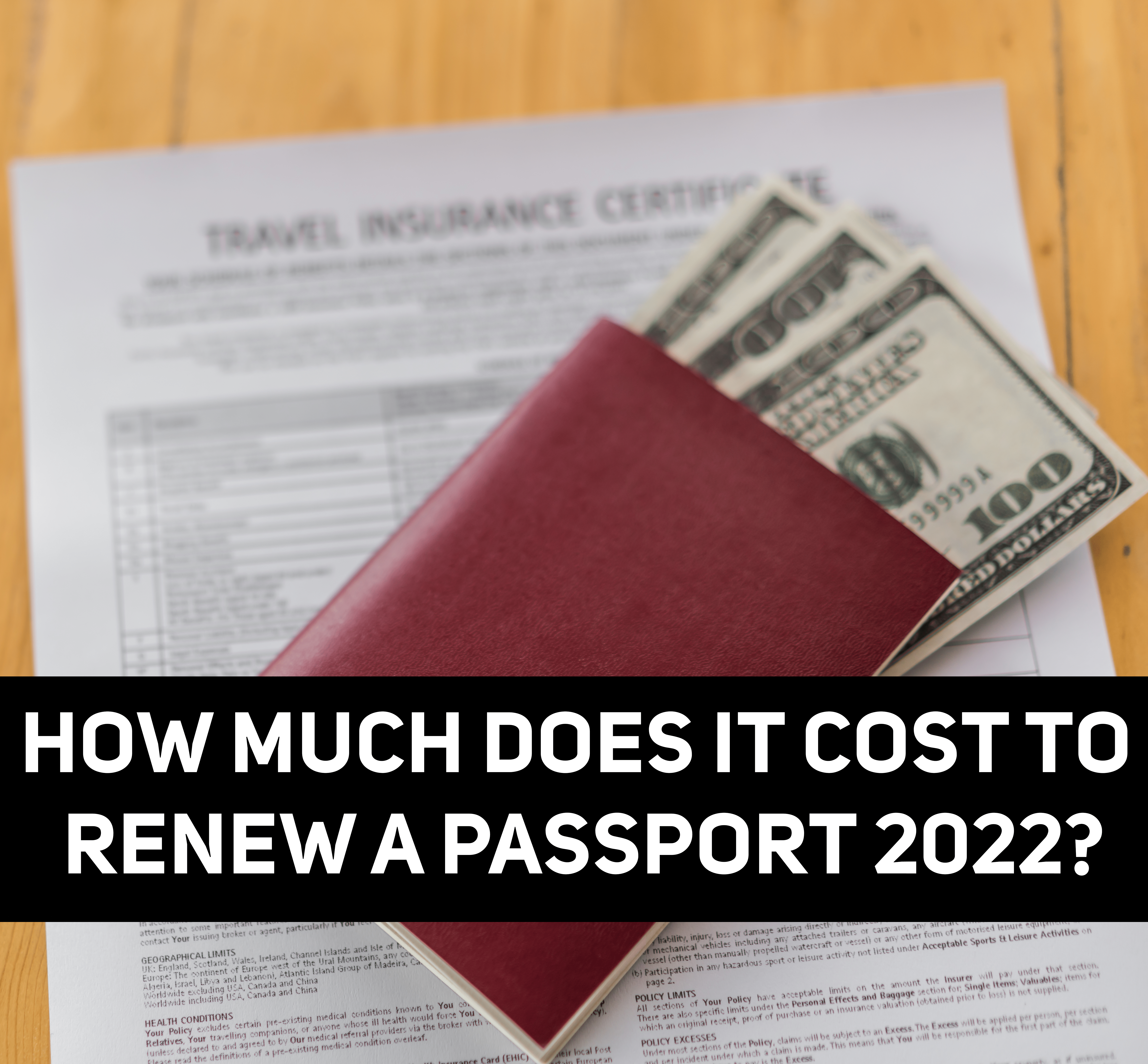 How Much Does it Cost to Renew a Passport